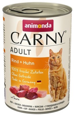 Animonda Carny Adult Wołowina + Kurczak puszka 400g