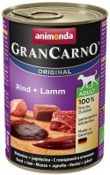 Animonda GranCarno Original Adult Rind Lamm Wołowina + Jagnięcina puszka 400g