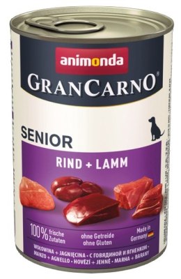 Animonda GranCarno Original Adult Rind Lamm Wołowina + Jagnięcina puszka 400g