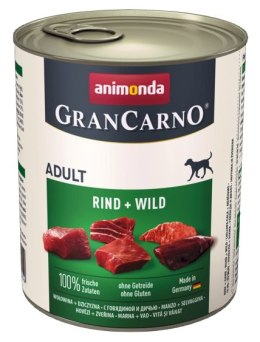 Animonda GranCarno Original Adult Wild Dziczyzna puszka 800g