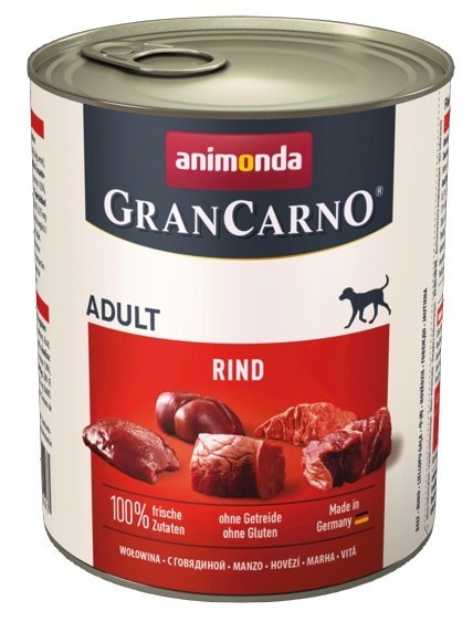 Animonda GranCarno Original Adult Rind Wołowina puszka 800g Animonda GranCarno Original Adult Rind Wołowina puszka 800g
