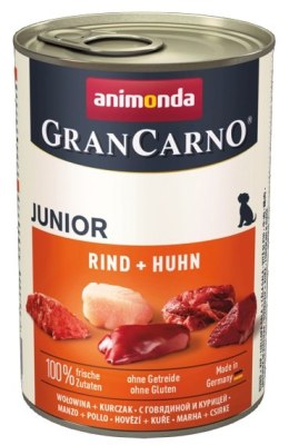 Animonda GranCarno Original Junior Rind Huhn Wołowina + Kurczak puszka 400g