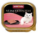 Animonda vom Feinsten Cat Adult z Sercami Indyka tacka 100g