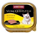 Animonda vom Feinsten Cat Kitten z Drobiem tacka 100g