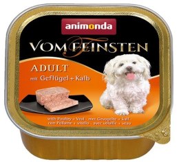 Animonda vom Feinsten Dog Adult Drób i Cielęcina 150g