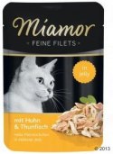 Miamor Feine Filets Kurczak & Tuńczyk saszetka 100g