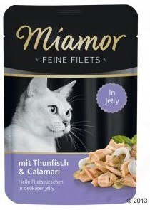 Miamor Feine Filets Tuńczyk & Kalmary saszetka 100g