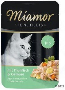 Miamor Feine Filets Tuńczyk & Warzywa saszetka 100g