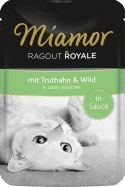 Miamor Ragout Royale z Indykiem i Dziczyzną w sosie saszetka 100g