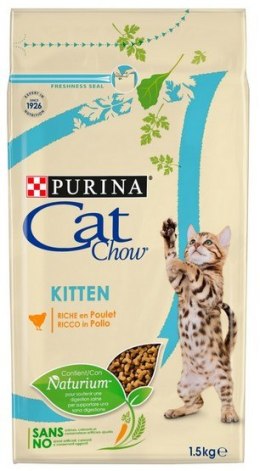 Purina Cat Chow Kitten z Kurczakiem 1,5kg