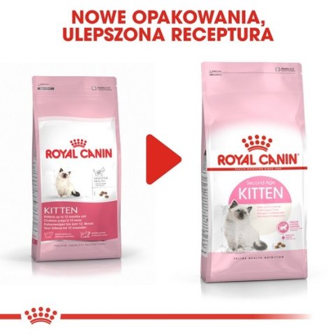 Royal Canin Kitten karma sucha dla kociąt od 4 do 12 miesiąca życia 400g Royal Canin Kitten karma sucha dla kociąt od 4 do 12 miesiąca życia 400g