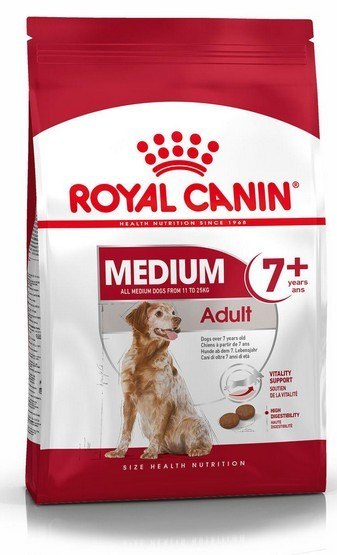 Royal Canin Medium Adult 7+ karma sucha dla psów dorosłych, ras średnich 15kg