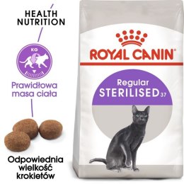 Royal Canin Sterilised karma sucha dla kotów dorosłych, sterylizowanych 4kg