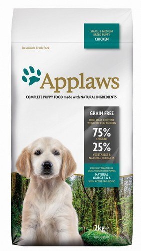 Applaws Puppy Small & Medium Breed Kurczak 7,5kg