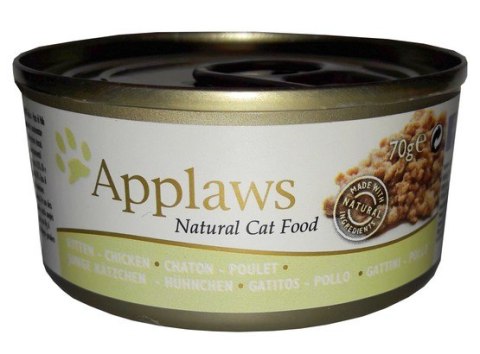 Applaws puszka dla kociąt Kitten Kurczak 70g Applaws puszka dla kociąt Kitten Kurczak 70g