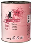 Catz Finefood Classic N.03 Drób puszka 400g