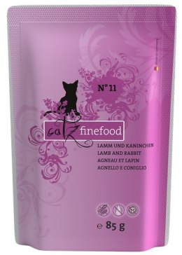 Catz Finefood Classic N.11 Jagnięcina i Królik saszetka 85g