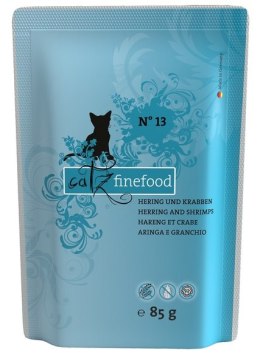 Catz Finefood Classic N.13 Śledź i Krewetki saszetka 85g