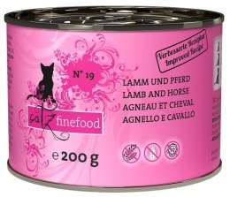 Catz Finefood Classic N.19 Jagnięcina i Konina puszka 200g