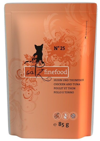 Catz Finefood Classic N.25 Kurczak i Tuńczyk saszetka 85g Catz Finefood Classic N.25 Kurczak i Tuńczyk saszetka 85g