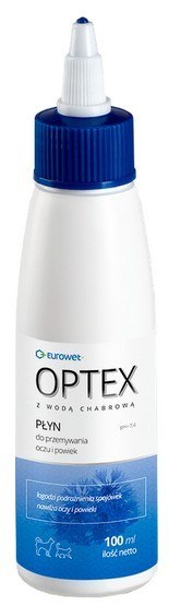Optex - Płyn do przemywania oczu i powiek psa lub kota 100ml Optex - Płyn do przemywania oczu i powiek psa lub kota 100ml