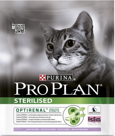 Purina Pro Plan Cat Sterilised Renal Adult Indyk 400g Purina Pro Plan Cat Sterilised Renal Adult Indyk 400g