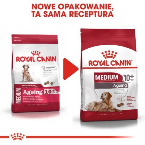 Royal Canin Medium Ageing 10+ karma sucha dla psów starszych, ras średnich 15kg