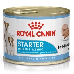 Royal Canin Starter Mother&Babydog karma mokra - mus, dla suk w czasie ciąży, laktacji oraz szczeniąt puszka 195g