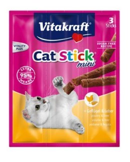 Vitakraft Cat Stick Classic Drób i Wątroba 18g [10869]