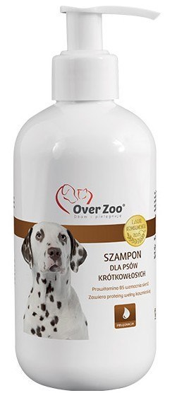 Over Zoo Szampon dla psów krótkowłosych 250ml Over Zoo Szampon dla psów krótkowłosych 250ml