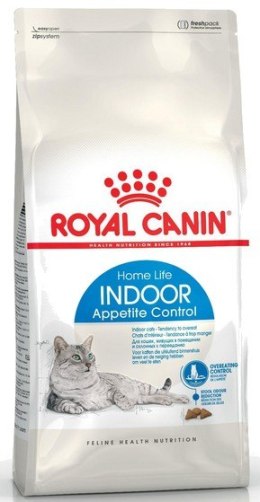 Royal Canin Indoor Apetite Control karma sucha dla kotów dorosłych przebywających w domu, domagających się jedzenia 400g