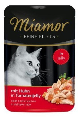 Miamor Feine Filets Kurczak & Galaretka pomidorowa saszetka 100g