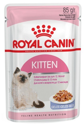 Royal Canin Kitten w galaretce karma mokra dla kociąt do 12 miesiąca życia saszetka 85g Royal Canin Kitten w galaretce karma mokra dla kociąt do 12 miesiąca życia saszetka 85g
