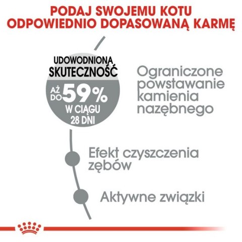 Royal Canin Dental Care karma sucha dla kotów dorosłych, redukująca odkładanie kamienia nazębnego 3,5kg