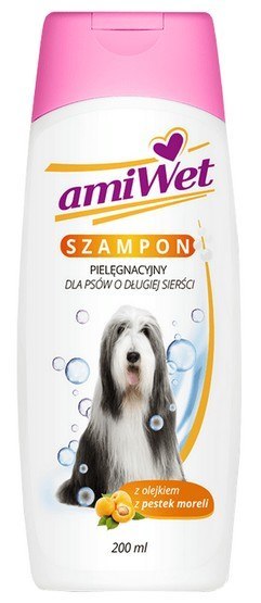 Amiwet Szampon dla psów o długiej sierści 200ml
