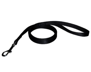CHABA Smycz taśma S 10mm czarna