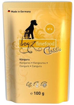 Dogz Finefood Classic N.06 Kangur saszetka 100g