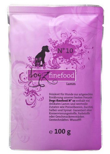 Dogz Finefood Classic N.10 Jagnięcina saszetka 100g Dogz Finefood Classic N.10 Jagnięcina saszetka 100g