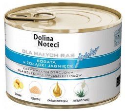 Dolina Noteci Premium Pies Mały Junior żołądki jagnięce 185g