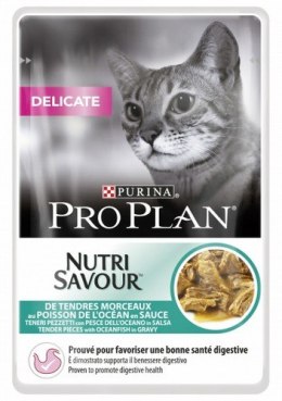 Purina Pro Plan Cat Delicate ryba oceaniczna saszetka 85g