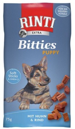 Rinti Bitties Puppy Huhn & Rind - kurczak i wołowina 75g