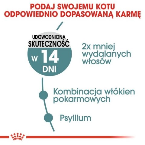 Royal Canin Hairball Care karma sucha dla kotów dorosłych, eliminacja kul włosowych 2kg