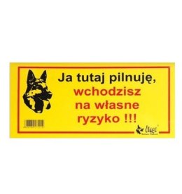 Dingo Tabliczka ostrzegawcza 