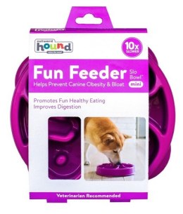 Outward Hound Fun Feeder Mini Miska spowalniająca fioletowa [51005]