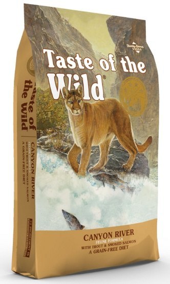 Taste of the Wild Canyon River Feline z pstrągiem i łososiem 2kg