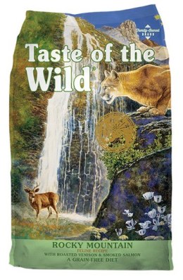 Taste of the Wild Rocky Mountain Feline z dziczyzną i łososiem 2kg