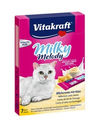 Vitakraft Cat Milky Melody krem z mleka i sera 70g [28819]