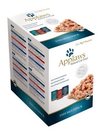Applaws saszetki dla kota Fish Selection Multi Pack 12x70g Applaws saszetki dla kota Fish Selection Multi Pack 12x70g