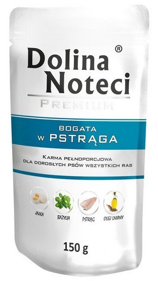 Dolina Noteci Premium Pies Pstrąg saszetka 150g