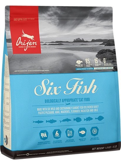 Orijen Cat 6 Fish 1,8kg Orijen Cat 6 Fish 1,8kg